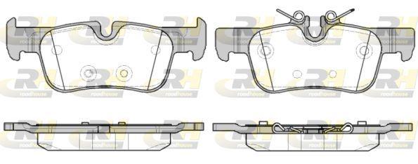 ROADHOUSE 21573.00 Brake Pad Rear BMW-2 F45-F46 X1-F48 i3-I01 13 > Mini-F60-F54 14 > — Brake Pads