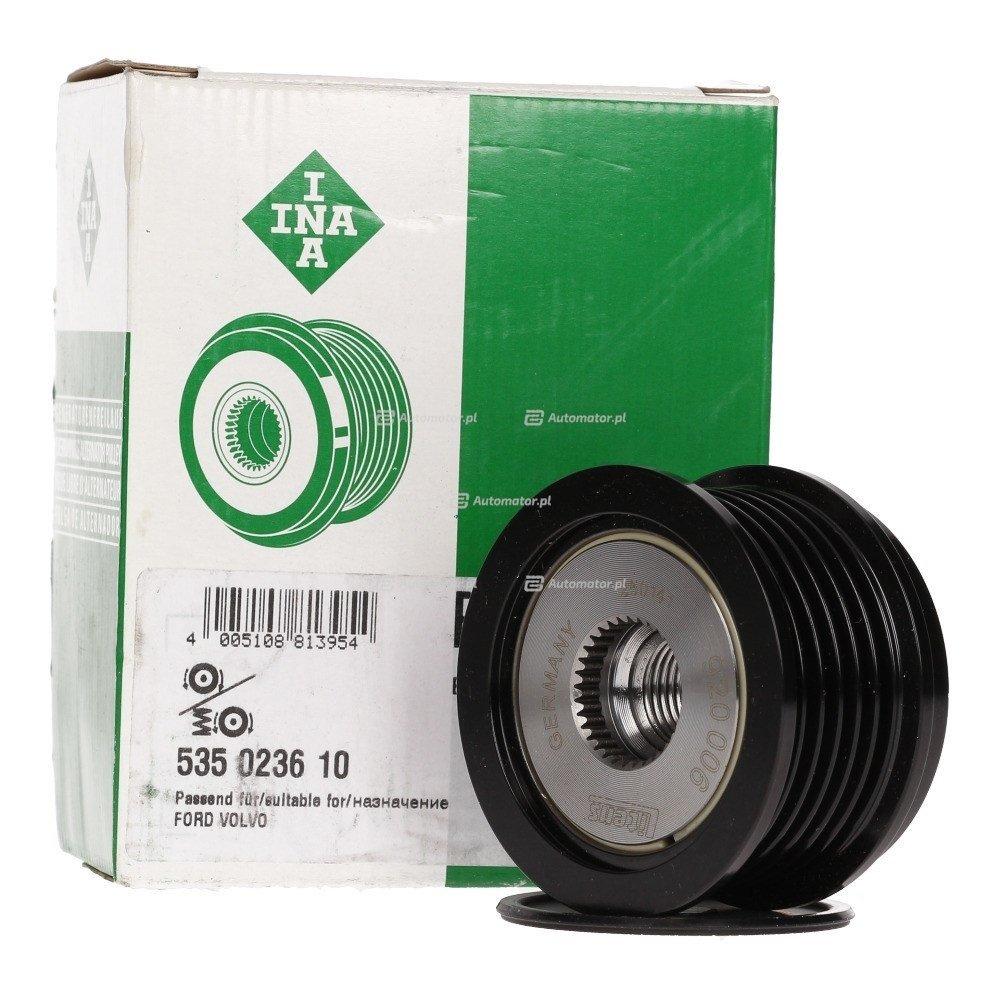 INA 535023610 Ford Focus 2011-2014 1.6 TDCi Alternator damper Bearing; Courier/Fiesta/C-Max/B-Max/Conne — Starting & Charging