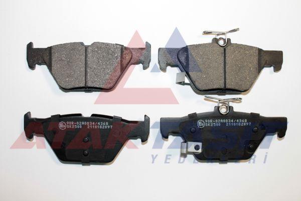 AP 05P2097 Brake Pad Rear Subaru Xv 1.6 2017-/ Forester 2.0 2018 — Brake Pads