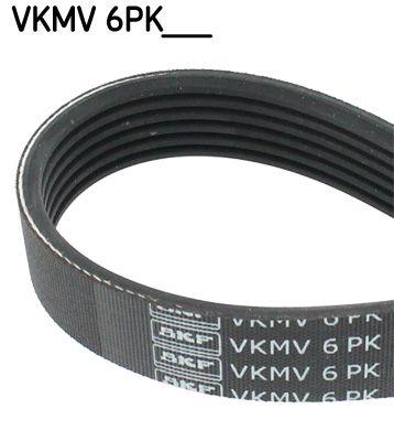 SKF VKMV6PK1042 V-Ribbed Belt P208-P306-P308-P408-P508-P2008-P3008-P5008-Partner-Berlingo-Expert-Rifter-C3-C4-C5-Aırcroos-Ds3-Ds4-W-VW-Audi-Seat-Mazda-Fiat-Honda