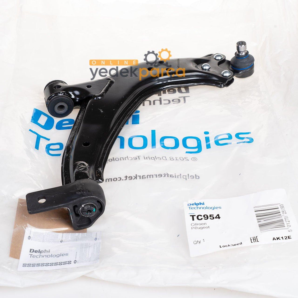 Delphi TC954 Front Right Lower Arm for Citroen Berlingo (2003-2009) - Durable German Quality — Control Arms & Ball Joints