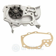 optimal aq-1573 water pump front view, optimal aq-1573 water pump side view OPTIMAL AQ-1573 Water Pump - 20 Teeth, 60mm Diameter for Car Owners and Mechanics | 1.4L 8V Engine OPTIMAL AQ-1573 Water Pump water-pump, car-maintenance, engine-cooling, mechanics, car-owners, optimal, water-pump-aq-1573, car-parts, gasket, ai-generated