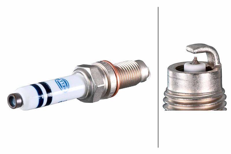 HELLA 8EH188706-861 Spark Plugs - Set of 10 for Golf VII, Jetta and 3 more models — Coils & Plugs