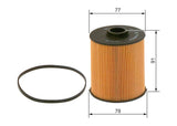 BOSCH 1457431704 Fuel Filter - Compatible with Mercedes W210, W163 and 2 more models — Fuel Delivery