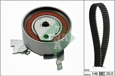 INA 530014710 Timing Belt Kit Opel Astra F Vectra A-B Omega A-B Kadett Frontera 1.6-2.0 88-99 — Belts