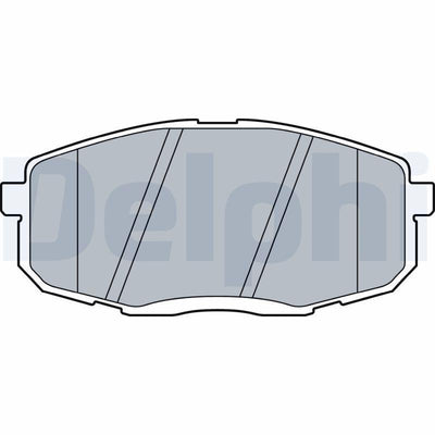 Delphi LP3513 Brake Pad Brake Front Hyundai Kona 17> Kia Soul 15 Rim