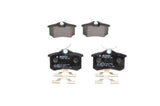 BOSCH Brake Pad Set 0986494597 - Low-Metallic for Golf Models — Brake Pads