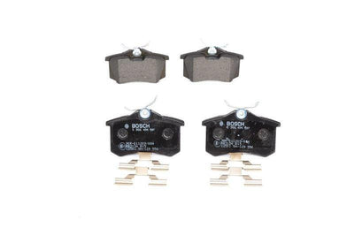 BOSCH Brake Pad Set 0986494597 - Low-Metallic for Golf Models — Brake Pads