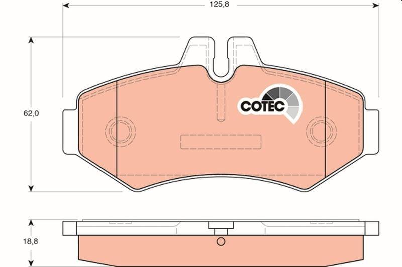 trw gdb1399 rear brake pads, trw gdb1399 brake pad specifications, rear brake pads for sprinter 400 series TRW GDB1399 Rear Brake Pads - High Performance for Sprinter 400 Series | 2.5 SDI / TDI TRW GDB1399 Rear Brake Pads for Sprinter 400 Series trw, rear-brake-pads, sprinter-400-series, brake-pads, car-parts, mechanics, high-performance, durable-disc-brakes, ai-generated, reliable-braking