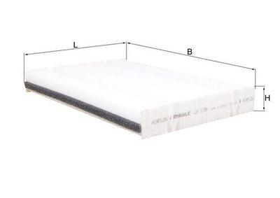 Mahle LA1198 Cabin Air Filter Mercedes Vito W447 V-Class W447 Sprinter W907/W910 14- — Air & Cabin Filters