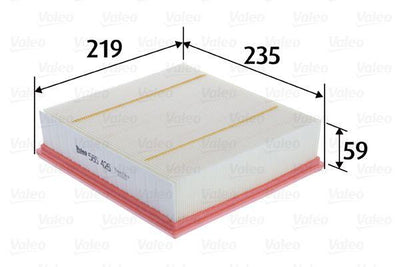 Valeo 585426 Air Filter (Mercedes Om607-651 W117-156-176-246) — Air & Cabin Filters