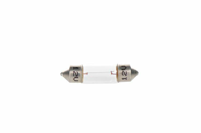 BOSCH 12V 3W Sv7-8 Pure Light Bulbs - 10 Units for Car Owners and DIY Enthusiasts — Bulbs & Interior Light