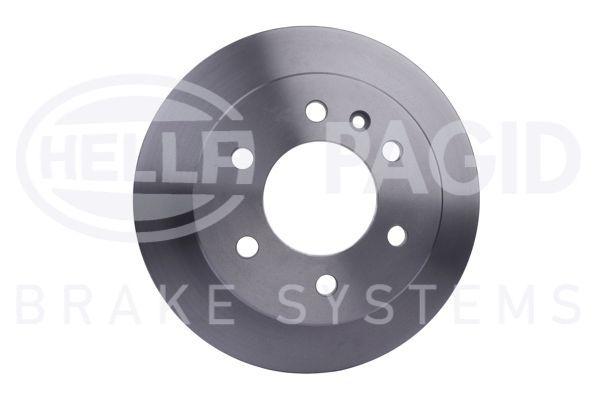 Hella Pagid 8DD355117-641 Rear Brake Disc W906 Sprinter-Crafter 309-315 CDI Set of 2 — Brake Rotors & Drums