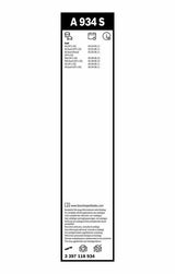 BOSCH Aerotwin Wiper Blade - 55 cm for Left-Hand Drive Cars — Wipers