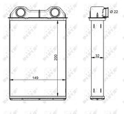 nrf heater radiator for mini cooper r50 r53, mini cooper heater radiator specs and features NRF Mini Cooper R50-R53 Heater Radiator - Quality Replacement for Heating System | 200mm x 149mm x 32mm NRF Mini Cooper R50-R53 Heater Radiator - Quality Replacement nrf, mini-cooper, heater-radiator, automotive-parts, car-accessories, quality-replacement, heating-system, mechanics, car-enthusiasts, ai-generated
