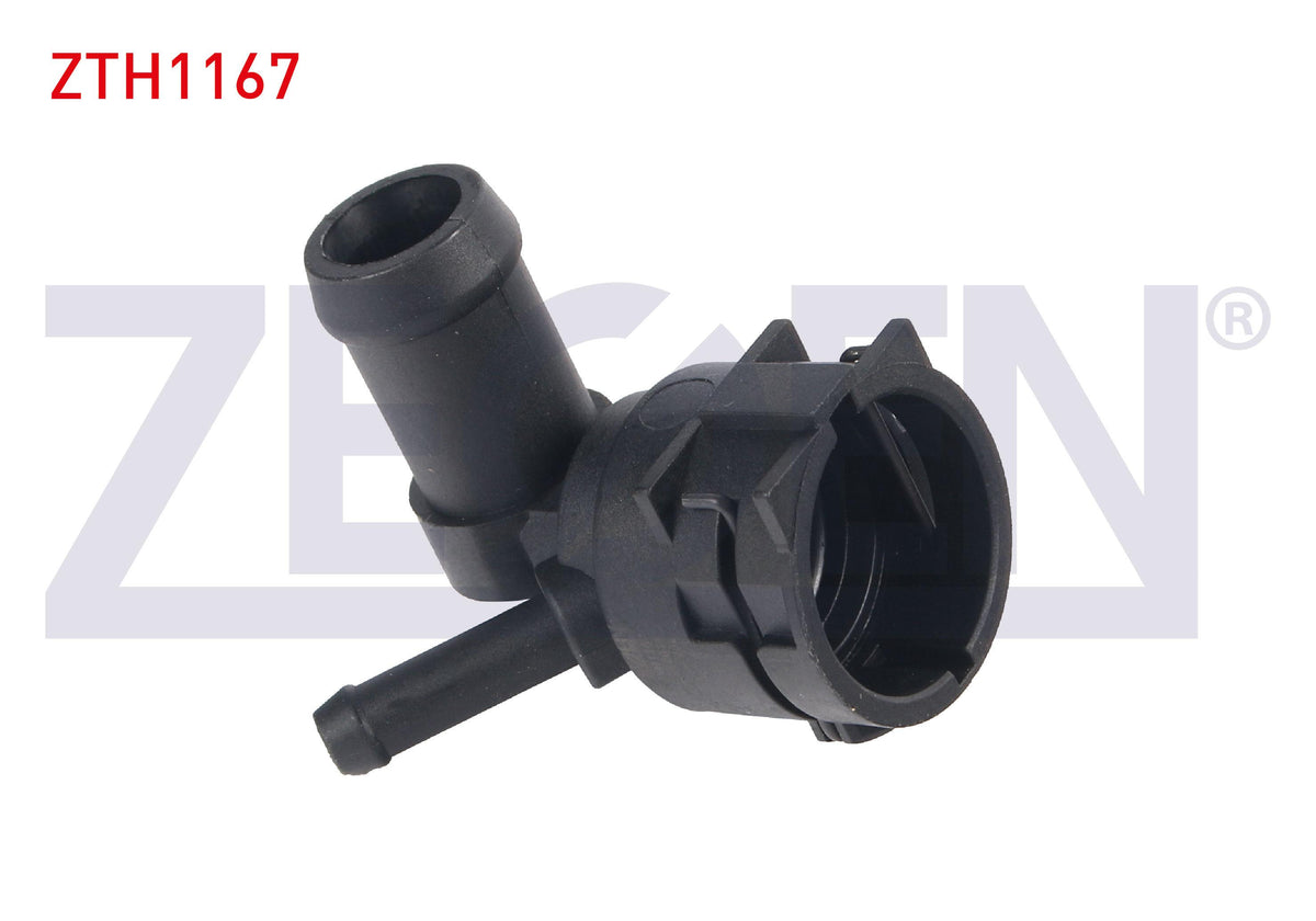 Zegen ZTH1167 Thermostat Flange Plastic VW CC 1.4 TSI 11-/ Caddy III 2.0 SDI 04-15 / Golf V 1.4 TSI — Water Pump & Thermostat