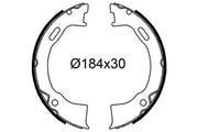 valeo-brake-shoe-ford-explorer, ford-explorer-brake-shoe-product-details VALEO Brake Shoe - Compatible with Ford Explorer | 184 mm Diameter, 30 mm Width VALEO Brake Shoe for Ford Explorer brake-shoe, ford-explorer, valeoproducts, automotive-parts, vehicle-maintenance, car-accessories, brake-repair, ai-generated, braking-system, auto-technicians