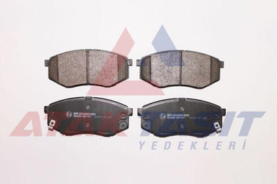 AP 05P1757 Brake Pad Front with Wear Indicator Hyundai Ix35 (Lm) 2.0 CRDi 4X4 18 Rim 2010 — Brake Pads