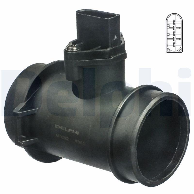 Delphi AF10282-12B1 Mass Air Flow Sensor Mercedes W202/W210/W140 Sprinter 95-06, Vito 97-03