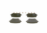 BOSCH Rear Brake Pad Set - Low-Metallic Material for CLA (W177) — Brake Pads