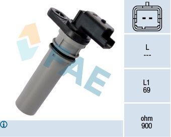 FAE 79256 Transmission Speed Sensor Opel Astra H/Corsa D Easytronic Fiat Bravo II/Grande Punto/E — Vehicle Sensors & Switches