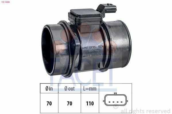 FACET Air Flow Meter 10.1448 - Precision Measurement — Engine Management Sensors