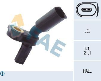 FAE 78103 ABS Sensor Front Right Vag A1 A2 A3 Go7 Po4-5 Up! 00 — Brake Sensors & ABS