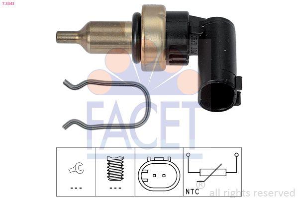 Facet 7.3343 Coolant Temperature Sender Mercedes W169 W176 W245 Sprinter 906 907 910