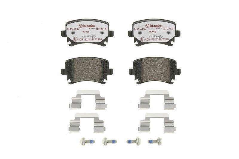 brembo rear brake pad set, brembo brake pads specification, brembo p85095x installation diagram Brembo P85095X Rear Brake Pad Set - Wireless for VW Caddy 04-11, Golf 04-14, Audi A3 04-13 | 106mm Width Brembo P85095X Rear Brake Pad - Wireless for VW/Audi brembo, brake-pads, vw-caddy, vw-golf, audi-a3, car-accessories, car-parts, mechanic-tools, ai-generated, automotive