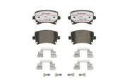 brembo rear brake pad set, brembo brake pads specification, brembo p85095x installation diagram Brembo P85095X Rear Brake Pad Set - Wireless for VW Caddy 04-11, Golf 04-14, Audi A3 04-13 | 106mm Width Brembo P85095X Rear Brake Pad - Wireless for VW/Audi brembo, brake-pads, vw-caddy, vw-golf, audi-a3, car-accessories, car-parts, mechanic-tools, ai-generated, automotive