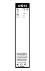 BOSCH 3397007636 — Wipers
