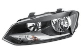 HELLA Electric Motor H7 Headlight - Left Side Fit for Polo 09 — Headlights