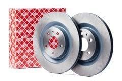 FEBI BILSTEIN Front Brake Disc Set - Quality German Parts for Audi A5 Owners — Brake Rotors & Drums