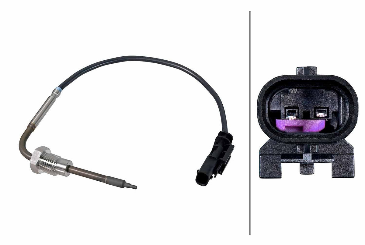 Hella 6PT358226-491 Exhaust Temperature Sensor Alfa Romeo Giulietta 1.6 Jtdm 2.0 Jtdm Fiat 500X Doblo TI
