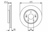 Bosch 0986479R26 — Brake Rotors & Drums
