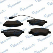 mando mbf015168 front brake pads, high performance brake pads for albea panda fiorino MANDO MBF015168 Front Brake Pads - High Performance for Albea, Panda, Fiorino, Bipper, Novo | 1.3 Mjet MANDO MBF015168 Front Brake Pads brake-pads, mando, car-parts, automotive, front-brakes, high-performance, car-owners, mechanics, vehicle-maintenance, ai-generated