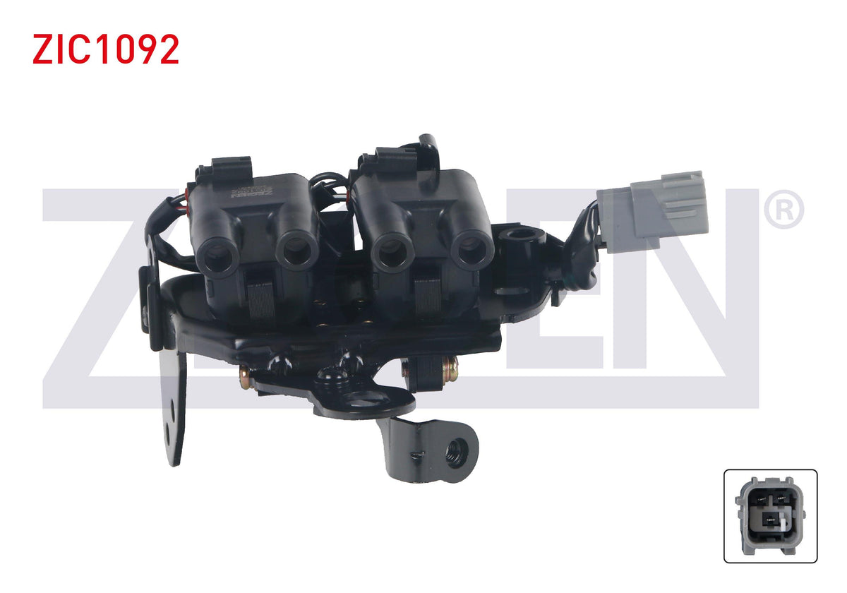 Zegen ZIC1092 Ignition Coil with Bracket Kia Sportage (Je) 2.0i (G4gc) 2004-2010 / Hyundai Elantra 2.0 (G4gc) 2001-2007 / Tucson 2.0 (G4gc) 2004-2010