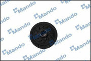 mando crank pulley for hyundai h100 starex l300, detailed view of mando dmb010109 crank pulley Mando Crank Pulley - Hyundai H100 Starex L300 Replacement Part | DMB010109 Mando Crank Pulley for Hyundai H100 Starex L300 mando, crank-pulley, hyundai-h100, starex-l300, car-parts, mechanics, replacement-parts, car-owners, automotive, ai-generated