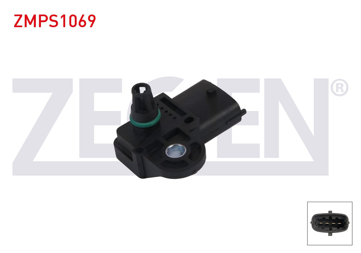 Zegen ZMPS1069 Map Sensor Honda Jazz II 1.2 I-Dsı 2002-2008 — Engine Management Sensors