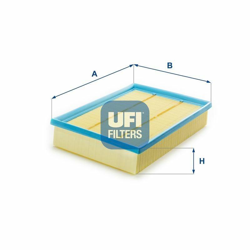 UFI Air Filter 30.245.00 - Compatible with Ford Focus, C-MAX, and Vo.S40 — Air & Cabin Filters