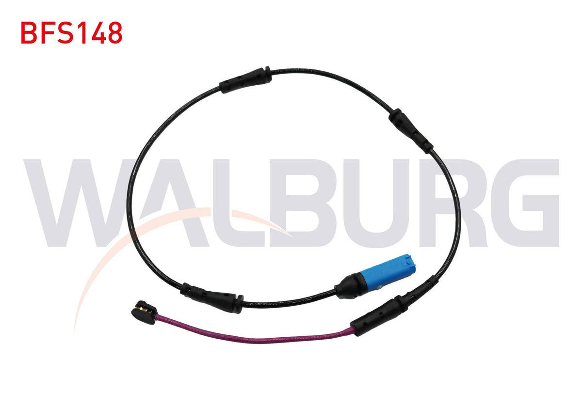 WALBURG BFS148 Brake Pad Warning Cable Left-Right Rear 865mm BMW 5 Series (G30, F90) 2016 — Brake Pads