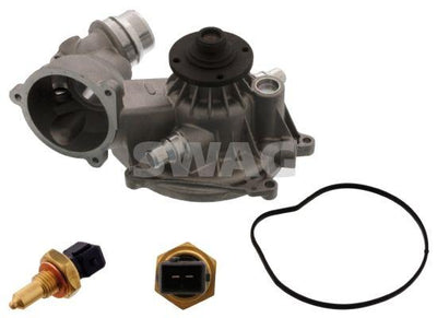 SWAG 20947004 Water Pump BMW N62 N73 E65 — Water Pump & Thermostat