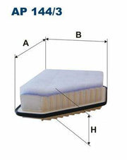 filtron-ap144-3-air-filter, high-efficiency-air-filter-for-toyota-corolla-auris FILTRON AP144-3 Air Filter - High Efficiency for Toyota Corolla & Auris 1.4 D4D | 10.61 x 9.25 x 2.99 in FILTRON AP144-3 Air Filter for 07 Corolla & Auris filtron, air-filter, toyota-corolla, toyota-auris, car-maintenance, mechanics, auto-parts, vehicle-care, ai-generated, high-efficiency