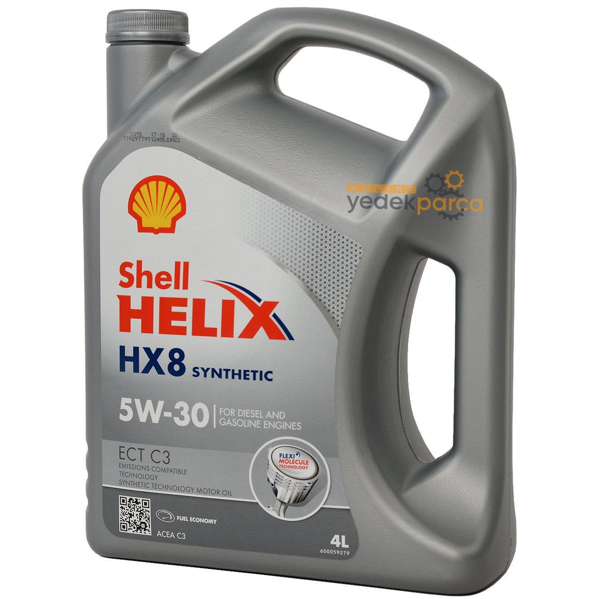 Shell HX8ECTC3 Helix HX8 ECT C3 5W-30 DPFli Motor Oil 4 Litre Production Year 2022