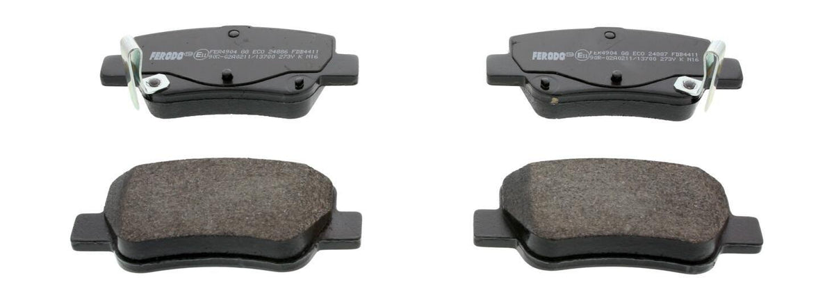 Ferodo FDB4411 Brake Pad Brake Rear Toyota Avensis 09 / 12 — Brake Pads
