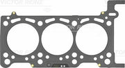victor reinz cylinder head gasket for touareg q7 3.0 tdi, close-up of victor reinz metal head gasket Victor Reinz Cylinder Head Gasket - High-Quality Metal Gasket for Touareg Q7 3.0 TDI | 1.15 mm Thickness, 84 mm Diameter Victor Reinz Cylinder Head Gasket for Touareg Q7 3.0 TDI victor-reinz, cylinder-head-gasket, touareg-q7, 3-0-tdi, car-parts, mechanics, high-quality-gasket, metal-gasket, engine-repair, ai-generated