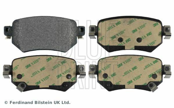 blueprint adm542112 brake pads front view, blueprint adm542112 brake pads side view BLUEPRINT ADM542112 Rear Brake Pads - Essential for Mazda 6 Owners BLUEPRINT ADM542112 Rear Brake Pads for Mazda 6 blueprint, brake-pads, mazda-6, car-parts, brake-system, vehicle-maintenance, rear-brakes, brake-replacement, automotive, ai-generated
