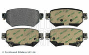 blueprint adm542112 brake pads front view, blueprint adm542112 brake pads side view BLUEPRINT ADM542112 Rear Brake Pads - Essential for Mazda 6 Owners BLUEPRINT ADM542112 Rear Brake Pads for Mazda 6 blueprint, brake-pads, mazda-6, car-parts, brake-system, vehicle-maintenance, rear-brakes, brake-replacement, automotive, ai-generated