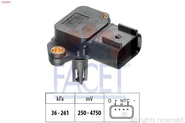 Facet 10.3076 Air Pressure Sensor (Map) Transit 01 05 2.0 TDCi 125Ps Onde Ceker — Vehicle Sensors & Switches