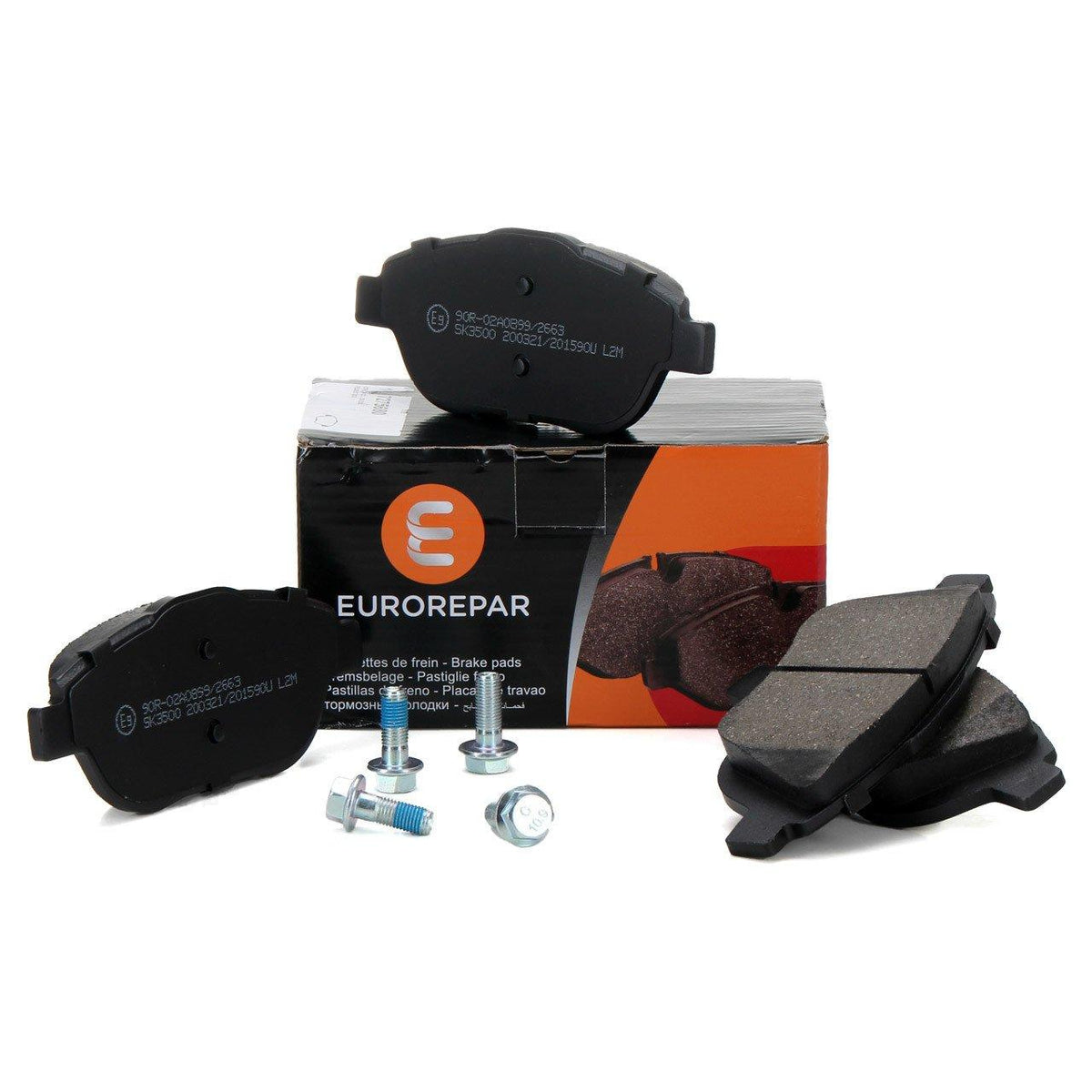 Eurorepar 1617275680 Citroen C3 Front Brake Pad Set C3 II-III-AirCross 09 — Brake Pads